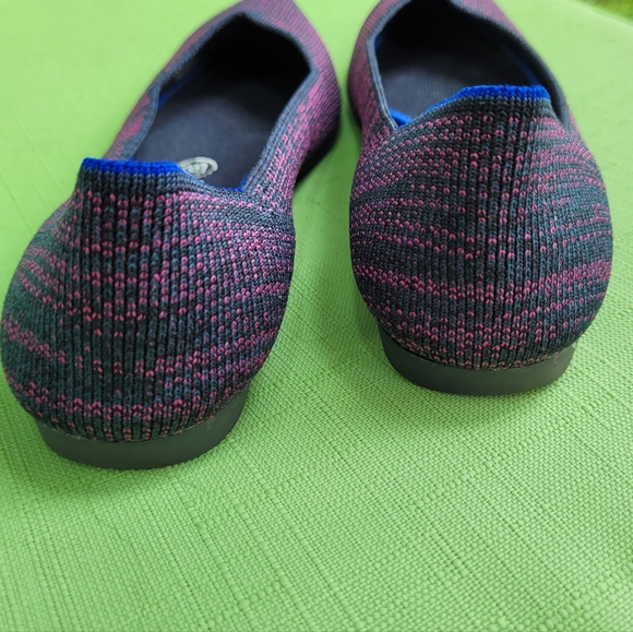 Rothy's Heather Magenta & Blue Halo 6.5 - Picture 10 of 11